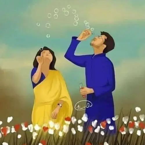 couple dp for whatsapp animated